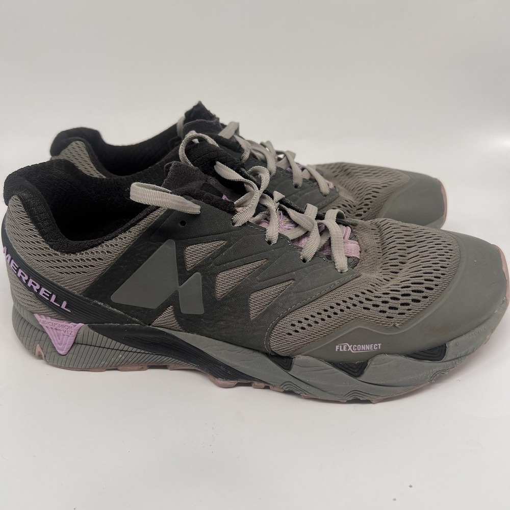 Merrell Agility Peak Flex 2 Womens Pink Trail Running Shoes 8 Walking Hiking